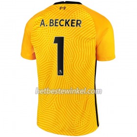 Liverpool A.Becker 1 Doelman Voetbalshirts Uit 2020/21